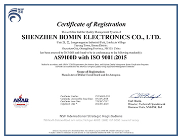 AS9100D-ISO9001：2015